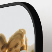 Mom Established Script Black 3 Photo Pickleball Paddle (Links Detail)