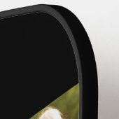 Mom Established Script Black 3 Photo Pickleball Paddle (Links Detail)