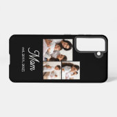 Mom Established Script Black 3 Photo Samsung Galaxy Hoesje (Achterkant horizontaal)