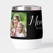 Mom Established Script Black Photo  (Achterkant)