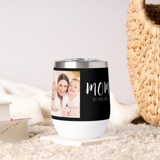 Mom Established Script Black Photo (Woonkamer (Gedraaid) )