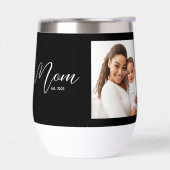 Mom Established Script Black Photo (Links)