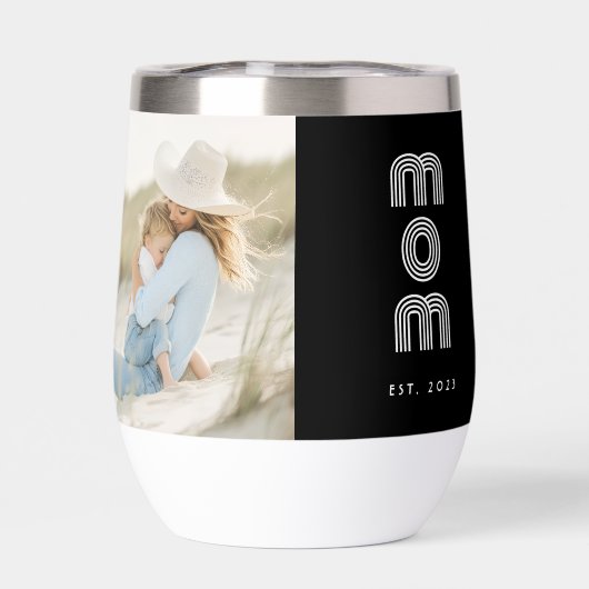 Mom Established Script Black Photo (Achterkant)