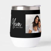Mom Established Script Black Photo (Links)