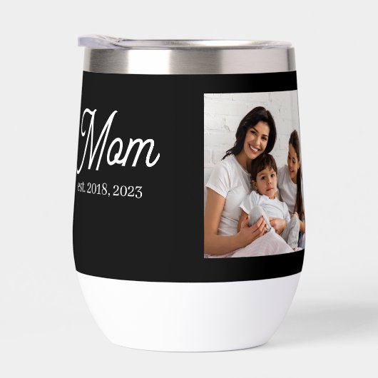 Mom Established Script Black Photo (Rechts)