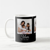 Mom Established Script Black Photo Koffiemok (Links)
