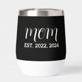 Mom Established Script Black Photo Thermal  (Achterkant)