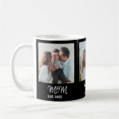 Mom Established, White Script, 3-Photo Coffee Mug Koffiemok (Links)
