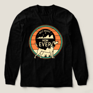 mom-ever-retro-badge-schattig-hond-liefhebber-cade Tri-Blend shirt
