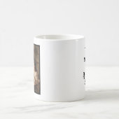 Mom Everything I Am Brush Script Easy 1 Photo Koffiemok (Center)