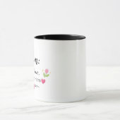 Mom First Love Forever Hero Coffee Mug Mok (Midden)