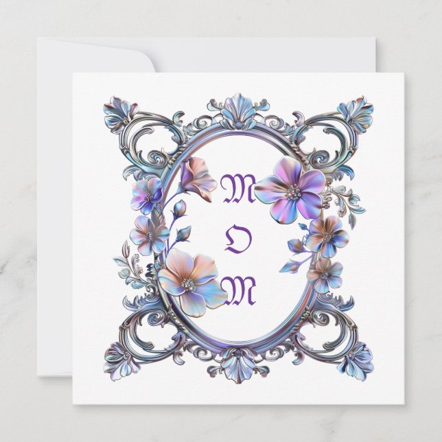 Mom Floral Lijst (Voorkant)