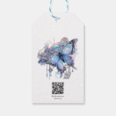 Mom Floral Lijst Cadeaulabel (Achterkant)