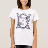 Mom Floral Lijst T-shirt (Voorkant)