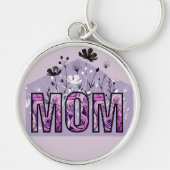 Mom flower sleutelhanger (Voorkant)