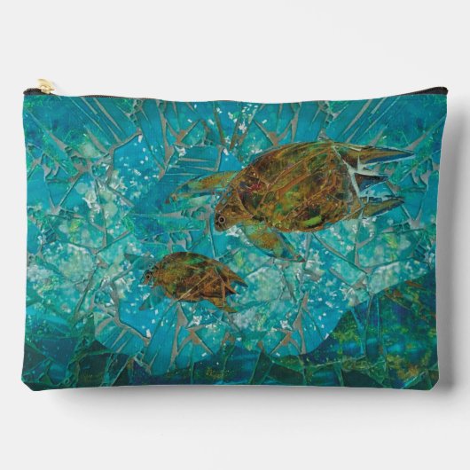 Mom - Forever in Our Hearts Accessory Pouch Etui (Voorkant)