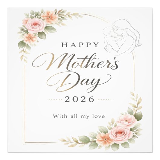 Mom Foto Afdruk (Voorkant)