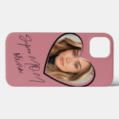 MOM Foto Stijlvol Modern Blush Pink Case-Mate iPhone Case (Achterkant (horizontaal))