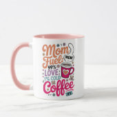 Mom Fuel: 99% liefde, 1% koude koffie Mok (Links)