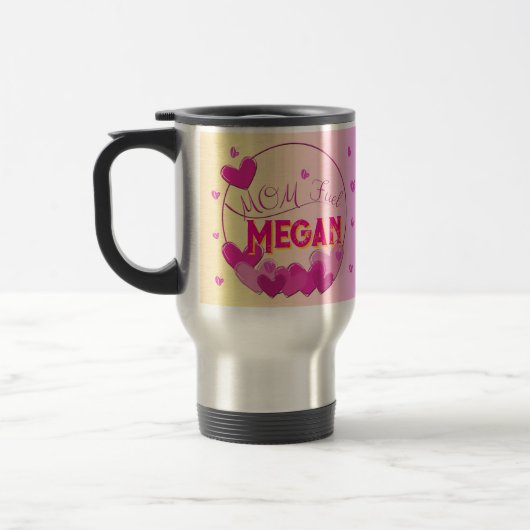 'Mom Fuel coffee " Reisbeker (Links)