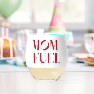 Mom Fuel Drink Glass Wijnglas Zonder Voet