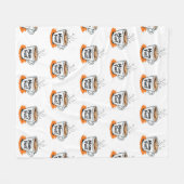 Mom Fuel | Koffie moeder cadeau | Grappige Moederd Fleece Deken (Voorkant (Horizontaal))