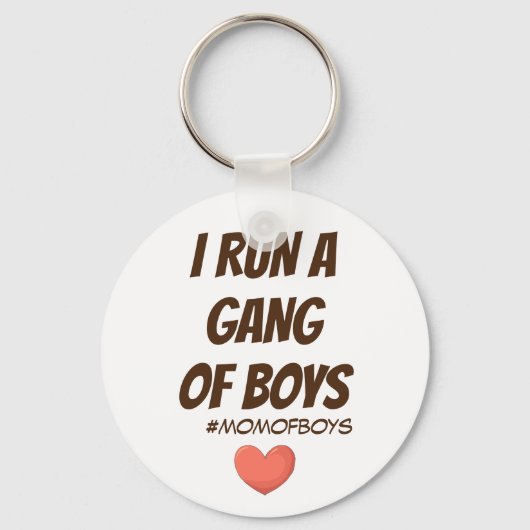 MOM FUNNY BOY GANG sleutelhangers (Voorkant)
