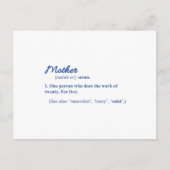 MOM FUNNY Happy Mothers Day Mum Cool mama Briefkaart (Voorkant)