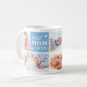 MOM Gepersonaliseerde Schattigee Moederdag 8 Fotoc Koffiemok (Voorkant links)
