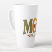 MOM Gezellige Herfst Moederdag Latte Mok (Linkerhoek)