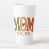 MOM Gezellige Herfst Moederdag Latte Mok (Voorkant)