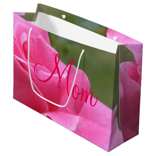 Mom Gift Bag Large Cadeautasje (Voorkant Gekanteld)