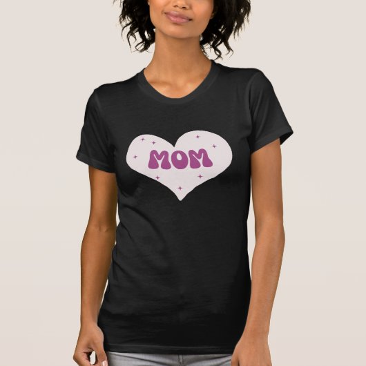 Mom Gift Heart T-shirt (Voorkant)