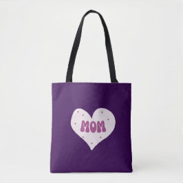 Mom Gift Heart Tote Bag