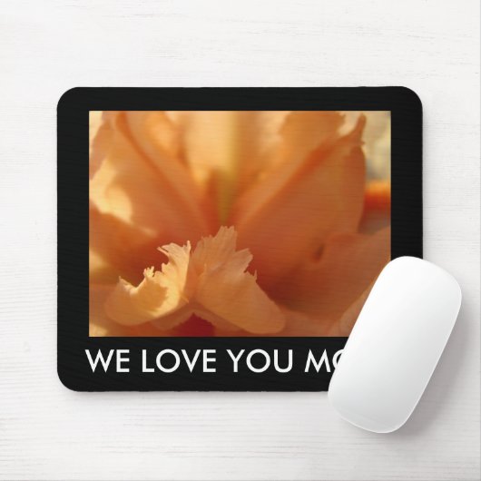 MOM GIFT Mousepad CUSTOM Personlize Message Muismat (Met muis)