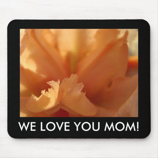 MOM GIFT Mousepad CUSTOM Personlize Message Muismat (Voorkant)