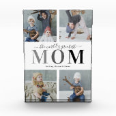 Mom Gift Photo Block Fotoblokken (Voorkant)