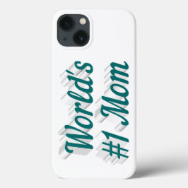 Mom green text  iPhone case