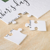 MOM Happy Moederdag 3 Foto Collage Aangepaste teks Legpuzzel (Zijkant)