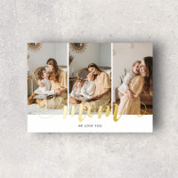 Mom Heart Calligraphy 3 Foto Wit