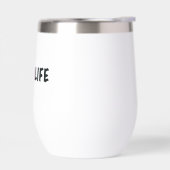 #MOM HET LEVEN 11OZ STEMLESS GEÏSOLEERDE WIJNTUMBL (Links)