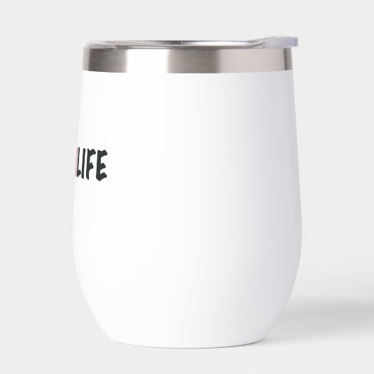 #MOM HET LEVEN 11OZ STEMLESS GEÏSOLEERDE WIJNTUMBL (Links)