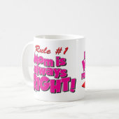 MOM IS ALTIJD JUIST! KOFFIEMOK (Voorkant links)