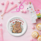 Mom Is My Favorite Papieren Bordje (Feest)