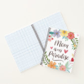 Mom is my paradise notitieboek (Binnen)