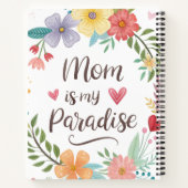 Mom is my paradise notitieboek (Achterkant)