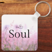 Mom is Mystery, Magic, Sass & Soul Keychain Pink (Achterkant)