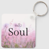 Mom is Mystery, Magic, Sass & Soul Keychain Pink (Achterkant)