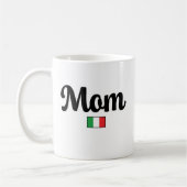 Mom Italian Flag Mug Koffiemok (Links)