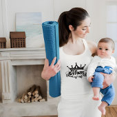 MOM koningin van mijn leven blanke vrouwen Tanktop